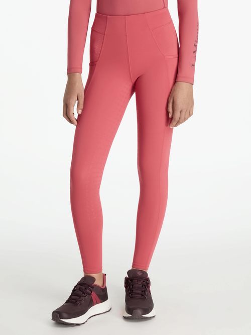 LeMieux Kids' Young Rider Orla Pull Ons - Cranberry