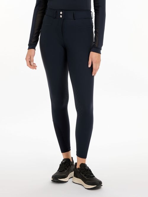 LeMieux Women's Isabelle Knee Grip Breeches - Navy