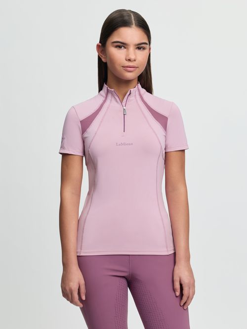 LeMieux Kids' Young Rider Mia Mesh Base Layer - Fondant