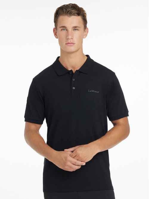 LeMieux Men's Classique Polo Shirt - Black