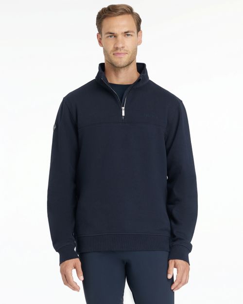 LeMieux Men's Quarter Neck Sweat - Navy
