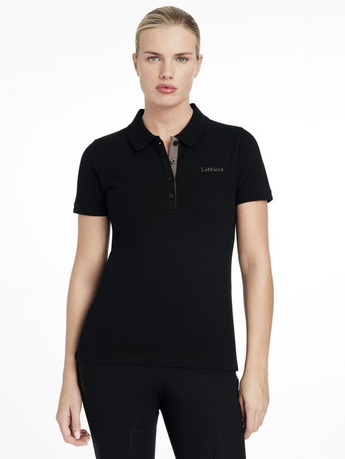 LeMieux Women's Classique Polo Shirt - Black
