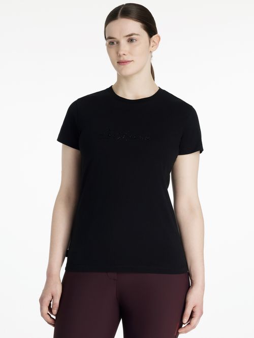 LeMieux Women's Classique Sparkle Tee Shirt - Black