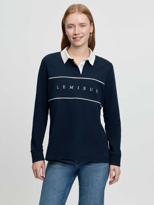 LeMieux Women's Rochelle Rugby Shirt - Navy