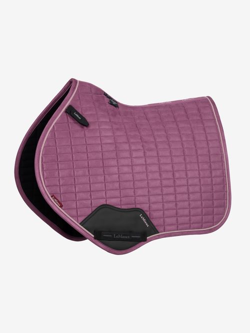 LeMieux Suede Close Contact Square - Mallow