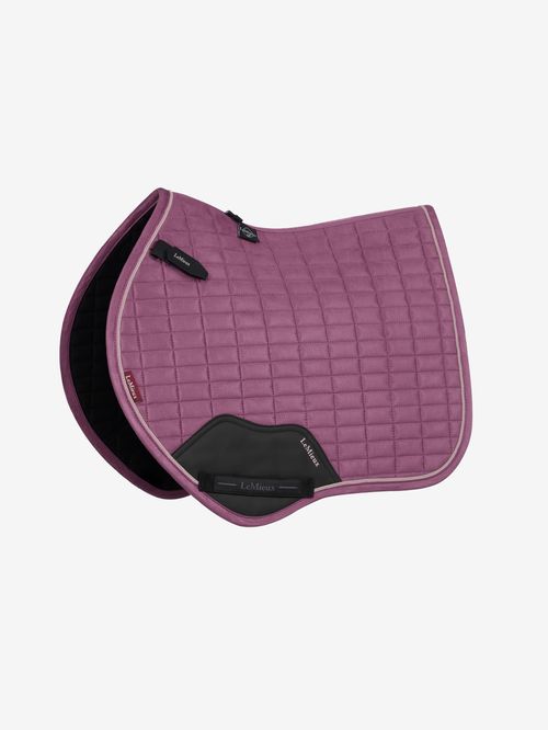 LeMieux Mini Suede Close Contact Square - Mallow