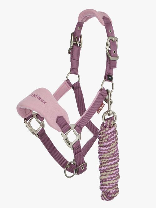 LeMieux Mini Vogue Halter and Leadrope - Mallow