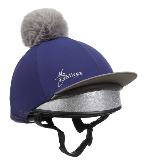LeMieux Pippa Pom Hat Silk - Ink Blue