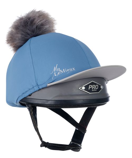 LeMieux Pippa Pom Hat Silk - Ice Blue