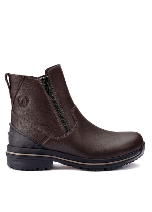 OUTLET: Kerrits Women's Woodstock Waterproof Barn Boots - 8.5 - Dark Bay