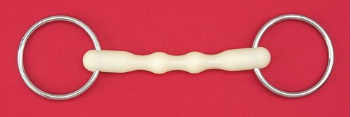 OUTLET: Happy Mouth Bits Mullen Shaped Loose Ring - 4in