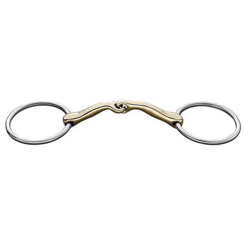OUTLET: Herm Sprenger KK Loose Ring Snaffle Bit 18mm Single Joint - 135mm