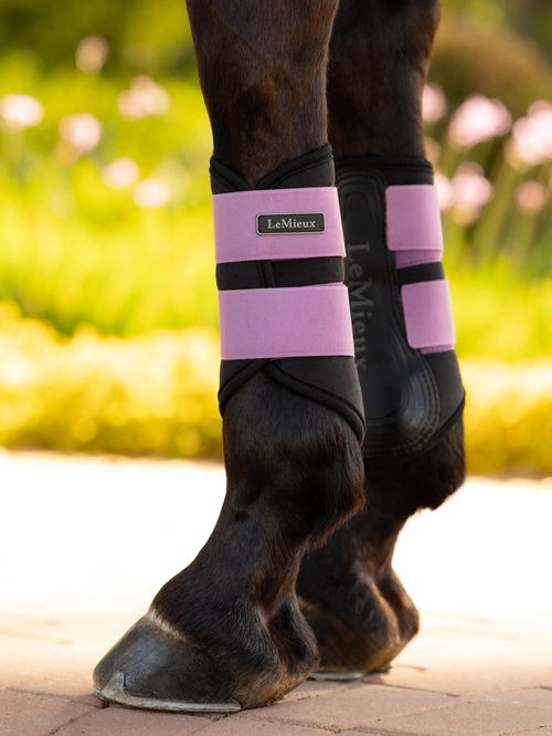 LeMieux Air-Tek Grafter Brushing Boots - Mallow