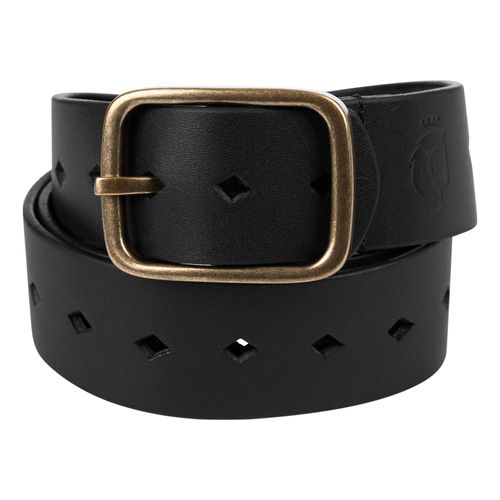 Equinavia Milli Diamonds Leather Belt - Black