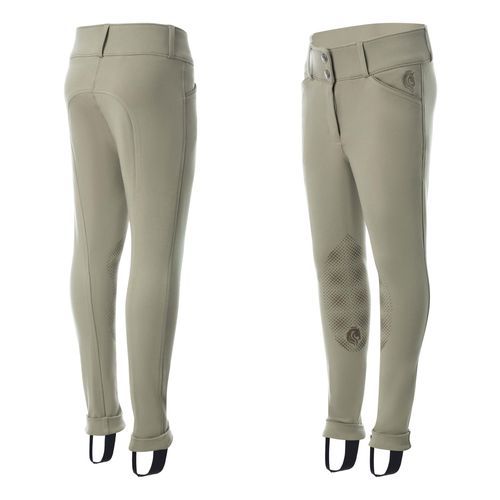 Equinavia Kids' Greta Knee Patch Jods - Tan