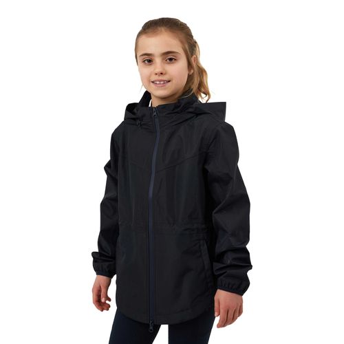 Horze Kids' Fiora Lightweight Waterproof Jacket - Dark Navy