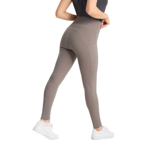 Horze Women's Vilma Cooling Full Seat Tights - Driftwood