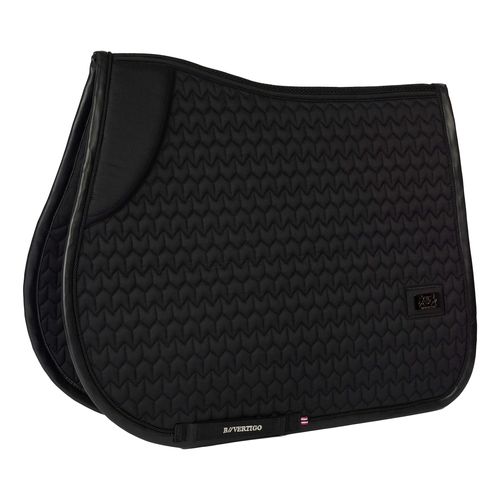 B Vertigo B Vertigo Fusion Jump Saddle Pad - Black Beauty