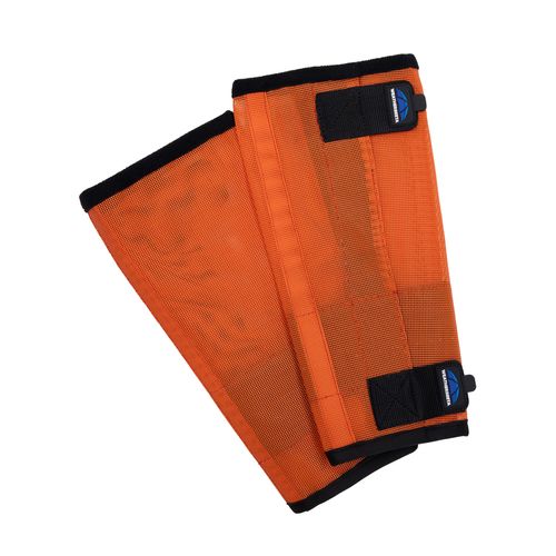 Weatherbeeta Comfitec Dura-Mesh Fly Wraps - Orange/Black