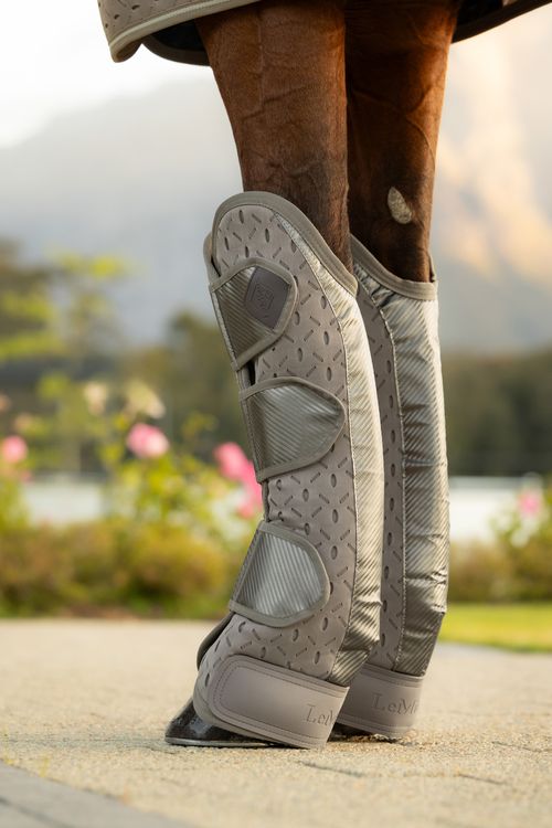 LeMieux Kudos 3D Mesh Travel Boots - Pecan