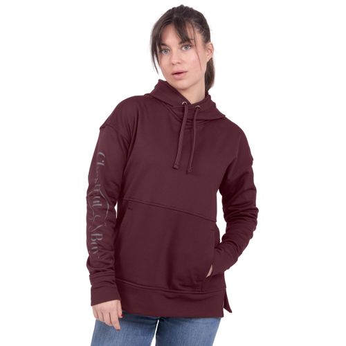 Chestnut Bay Women's Heritage Gridwork Hoodie - Cabernet
