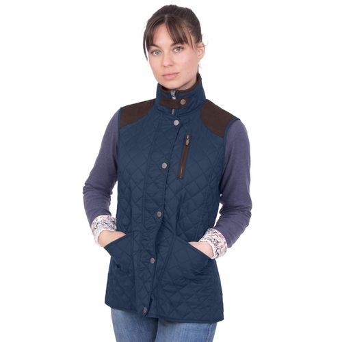 Chestnut Bay Women's Heritage Quilted Vest - Insignia Blue