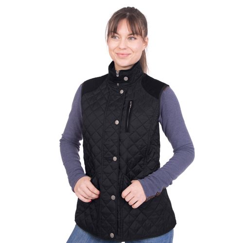 Chestnut Bay Women's Heritage Quilted Vest - Obsidian