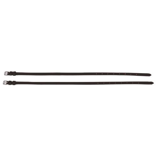 Henri de Rivel Leather Spur Straps w/Plain Buckle - Havana