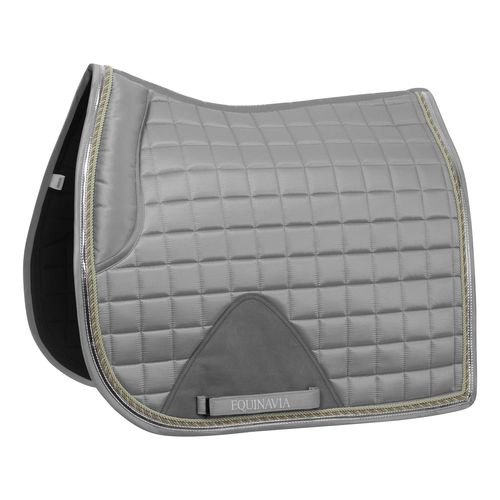 Equinavia Copenhagen Stay Put Dressage Saddle Pad - Slate Grey