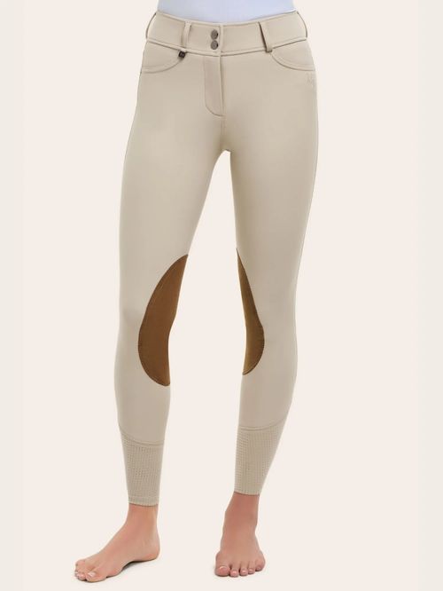 RJ Classics Women's Olivia Knee Patch Breech - Sand