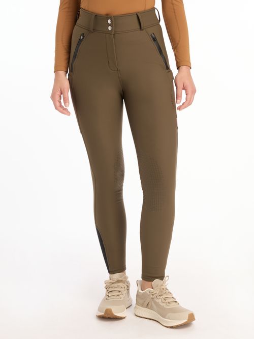 LeMieux Women's Drytex Waterproof Breeches Knee Grip - Alpine