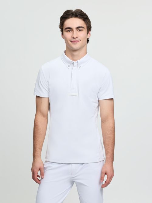LeMieux Men's Short Sleeve Show Shirt - White
