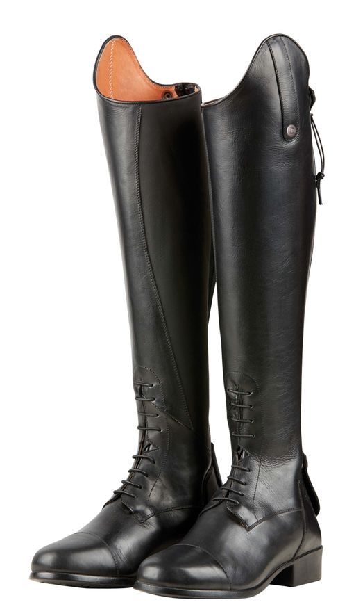 READY TO SHIP: Dublin Women's Holywell Tall Field Boots - 7.5 Wide Regular - Black