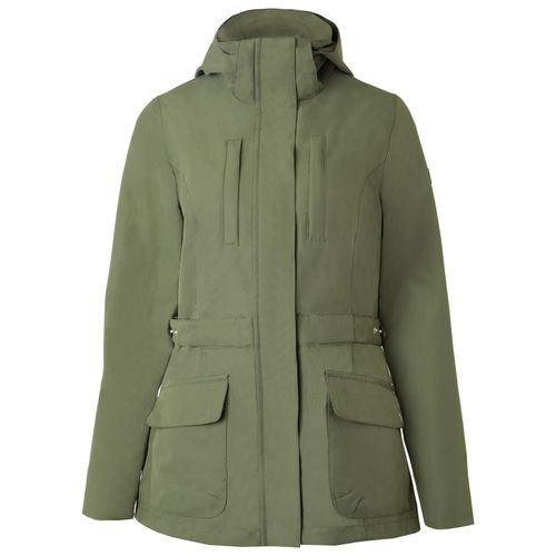 OUTLET: Horze Women's Jadine Waterproof Shell Jacket - EU 40/US 10 - Beetle Green