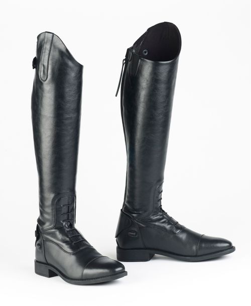 OVERSTOCK: Ovation Women's Sofia Field Boot - 8 Wide Regular - Black