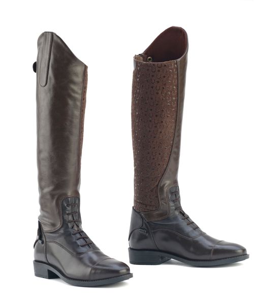 OVERSTOCK: Ovation Women's Sofia Grip Field Boot - 6 Regular Regular - Brown
