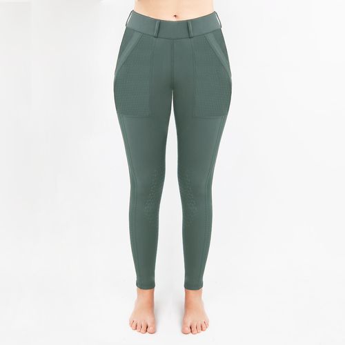 OUTLET: Irideon Women's Radiant Half Seat Utility Tights - Large - Moss
