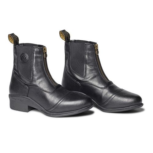 BARGAIN: Mountain Horse Women's Veganza Zip Paddock - 6 - Black