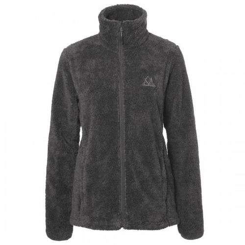 OVERSTOCK: Mountain Horse Women's Fuzzy Fleece Top - X Small - Grey