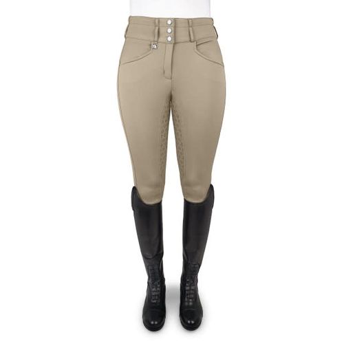 OVERSTOCK: Romfh Women's Evelyn 3 Button Full Grip Breeches - 34 Regular - Show Tan