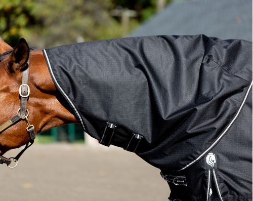 BARGAIN: Equinavia Norse Turnout Neck Cover No Fill - X Large - Black