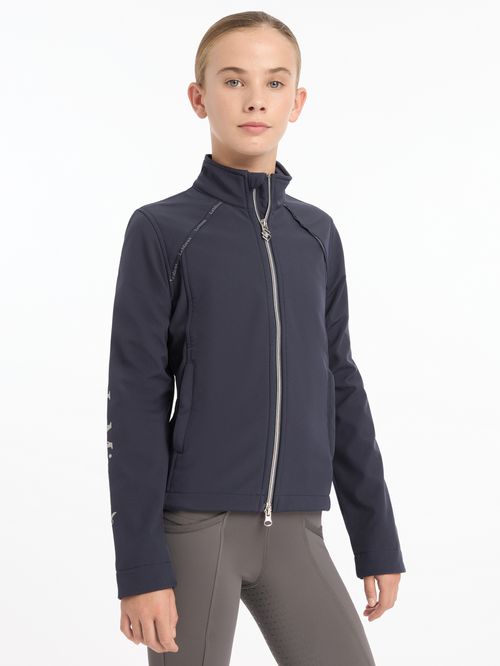 LeMieux Kids' Young Rider Soft Shell Jacket - Navy