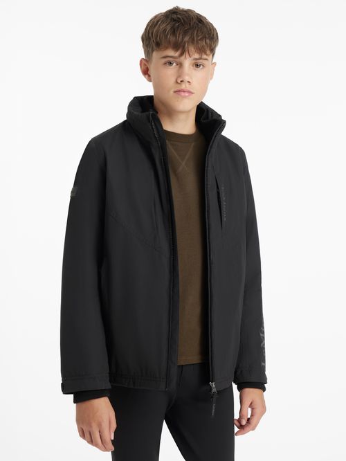 LeMieux Kids' Young Rider Boys Waterproof Team Jacket - Black