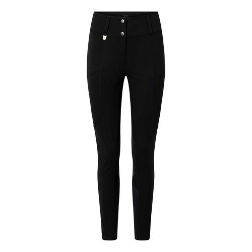 Horze Women's Grand Prix Pro Knee Patch Breeches - Black