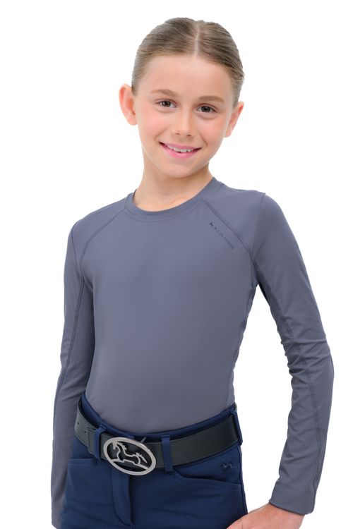 RJ Classics Kids' Jordyn Jr Long Sleeve Shirt - Blue Granite
