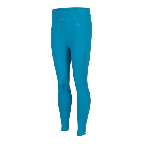 Shires Aubrion Kids' React Rhythm Riding Tights - Kingfisher