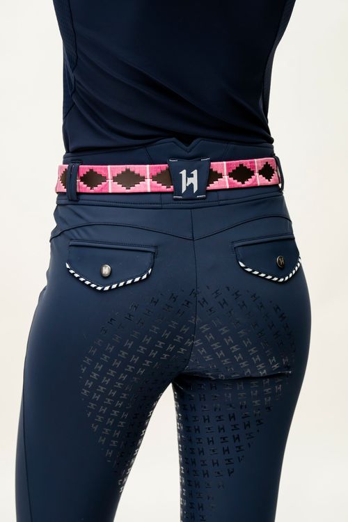 OVERSTOCK: Horseware Newmarket Polo Belt - 100cm - Pink