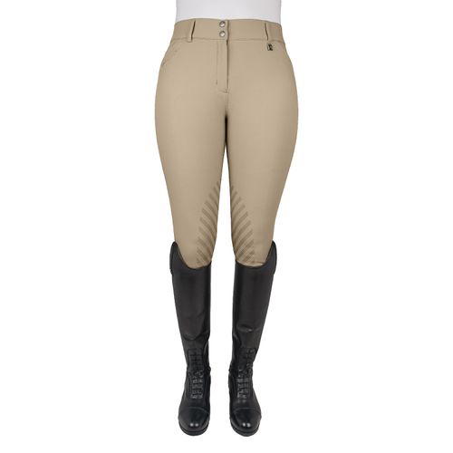 OVERSTOCK: Romfh Women's Sarafina Knee Patch Euro Grip - 32 Regular - Show Tan