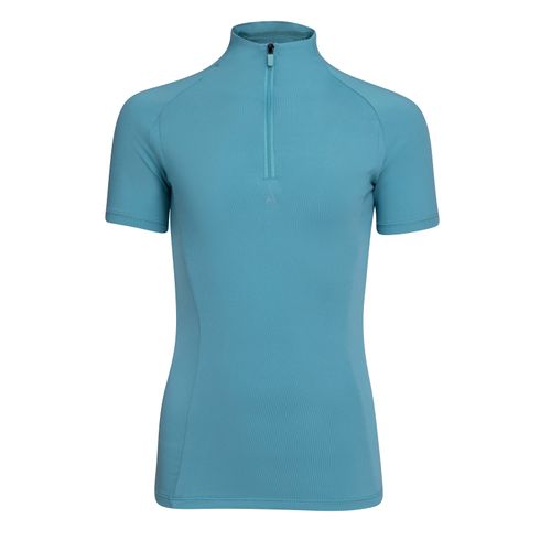 Shires Aubrion Kids' React Short Sleeve Base Layer - Haze