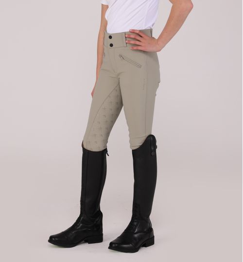 Shires Aubrion Kids' Optima GX Breeches - Beige